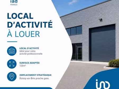 boutique 126 m² roissy-en-brie