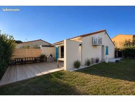 maison près de la plage avec piscine résidentiel – torreilles plage