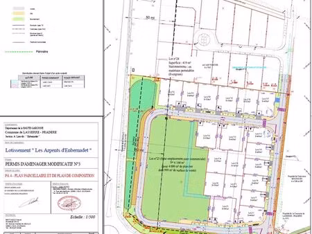 investisseur 20 kms de toulouse – terrain viabilise 7076 m2 commerces  activites