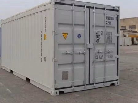 location container 20 pieds – stockage sécurisé – muret