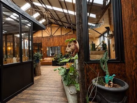 immeuble indépendant type loft industriel – 800 m² – rouen rive gauche– loft bureaux  atel