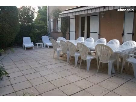 rare t4 2 terrasses rdj 600 m plages clim
