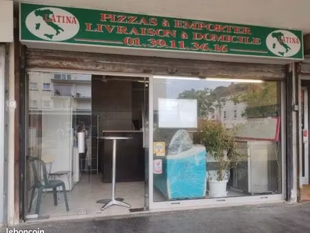 droit au bail – pizzeria latina – emplacement stratégique à achères