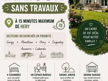 recherche maison sans travaux