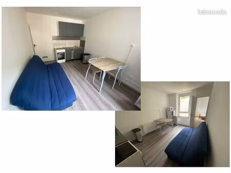 location studio/f2 meublé 29m² montereau fault yonne