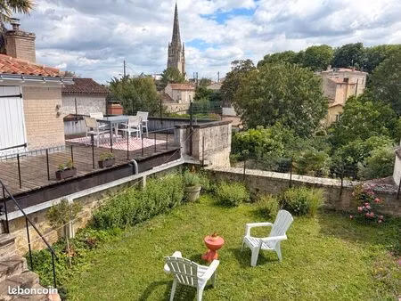 maison de maître familiale 255 m² + maison indépendante louée - centre de fontenay-le-comt