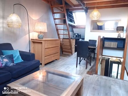 charmant studio duplex meublé campagne verdoyante 10km annecy