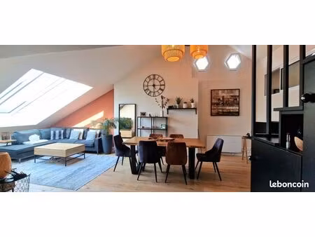 appartement t2 bis meublé de standing avec mezzanine - hypercentre d'évian