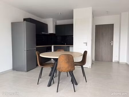 appartement t2 neuf meublé avec parking et cave