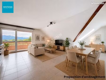 appartement 3 pièces 59 m²