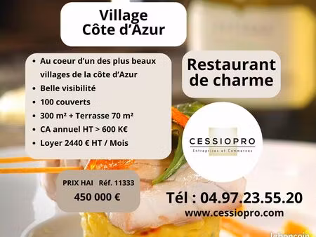 restaurant 300 m² montauroux
