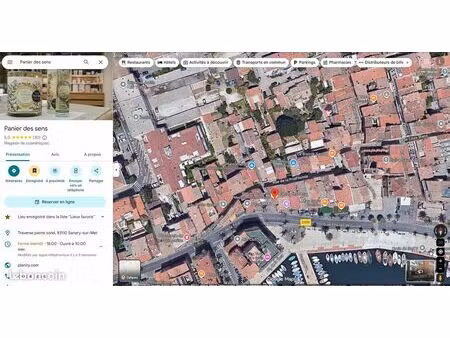 commerce 120 m² sur le port
