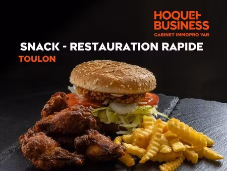 snack 60 m² toulon