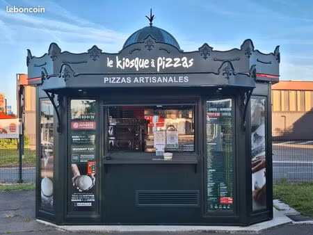 kiosque à pizzas récent – clé en main – challans