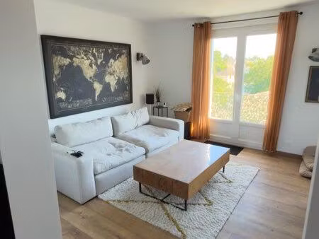 appartement t3 meublé 75 m² – entièrement rénové – garage + cave – vue dégagée
