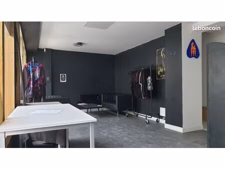 local professionnel 105 m² - design & lumineux - idéal commerce / showroom / artisanat / l