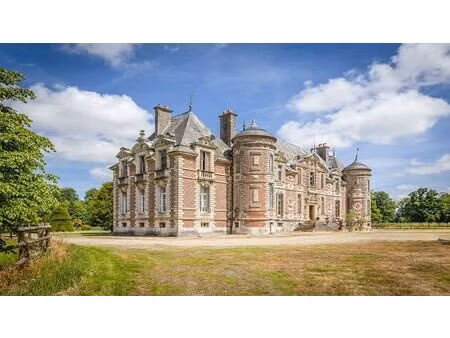 château normand et son parc à deux pas de la mer
