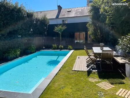 maison 6 chambres + piscine chauffée - en impasse privée - blanche de castille