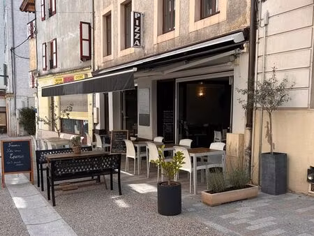 pizzeria restaurant - fonds de commerce + murs commerciaux