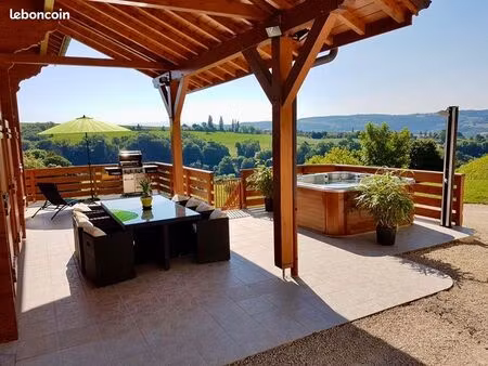 chalet d'exception 235 m² – vue panoramique – studio indépendant