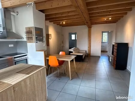 t3 duplex 82m2 meublé villy le pelloux - 10min d’annecy