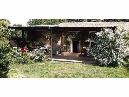 maison longère 3 pieces + bungalow a la campagne