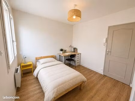 chambre proche fac & chu  balcon + parking 395/mois
