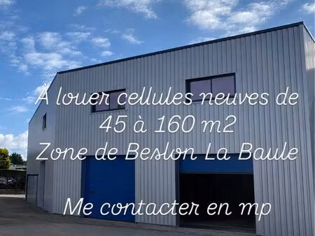location cellules et bureaux zone de beslon la baule