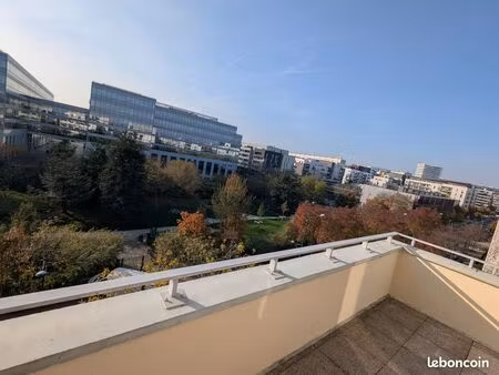 grand t2 refait à neuf de 52m² avec terrasse et parking - quartier des grésillons  gennevi