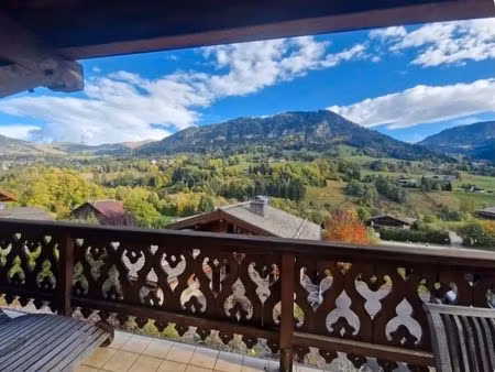 chalet 150 m2 face au mont blanc