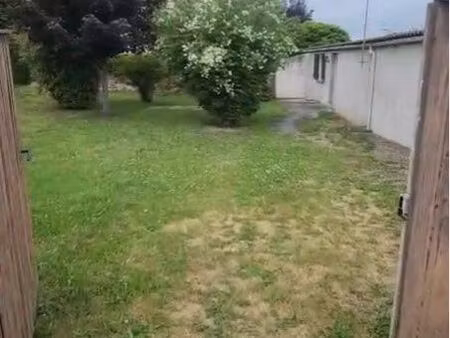 maison à louer 3 pièces + jardin+ garage à cerilly