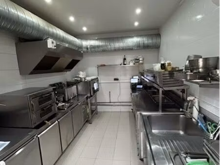 fond de commerce restaurant laboratoire dark kitchen fast food extraction