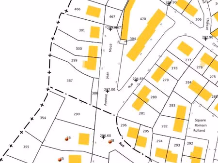 terrain constructible 1 161 m²