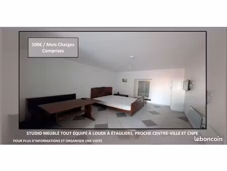 studio meublé proche cnpe