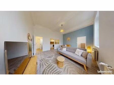 appartement lumineux t2 46 m2 au cœur des pentes de la croix-rousse