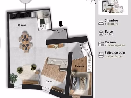 appartement centre ville