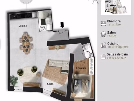 appartement lsj 23