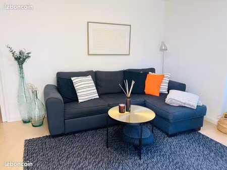 t2 meublé avec grande terrasse – valleiry – proche genève