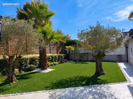 maison 147 m² meublée – jardin 500 m² – terrasse 110 m² – garages – nantes doulon