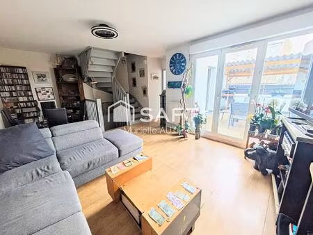 maison de ville avec garage et terrasse