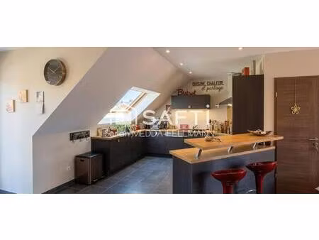 appartement type f3 en duplex avec balcon
