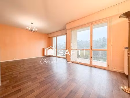 a rénover - appartement t4 86m² - sainte adresse