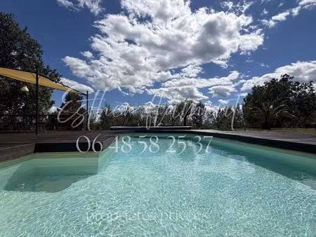 maison de caractère piscine  dépendance et vue dégagée 170 m2 sur 3500 m2 terrain