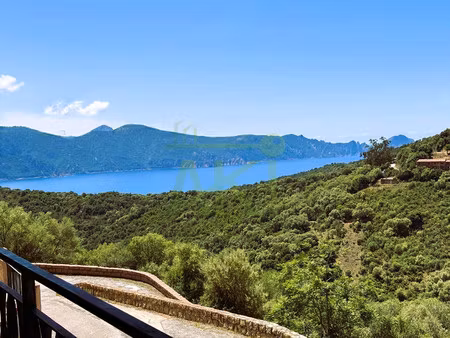 curzo – maison de village avec terrasse  vue dominante sur la
