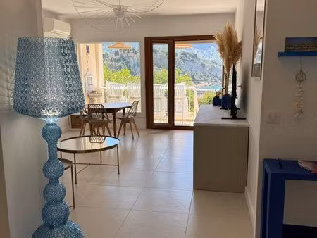 luxueux t2 + jardin de 300 mètres vue mer