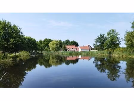 domaine d'exception : 4.5 ha  etang  bois et deux maisons