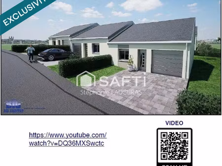 vente maison 3 pièces 66 m² moineville (54580)