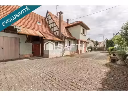 maison 5 pièces à salmbach (67160)