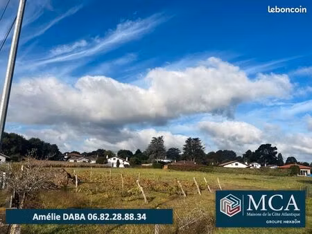 terrain 523 m² seignosse