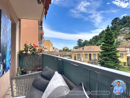 menton careï - vendu loué - un t1 de 33m2 avec balcon côté c